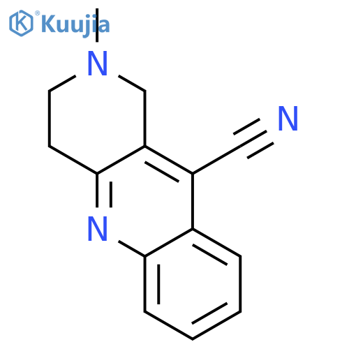 Benzo[b][1,6]naphthyridine-10-carbonitrile,1,2,3,4-tetrahydro-2-methyl- structure