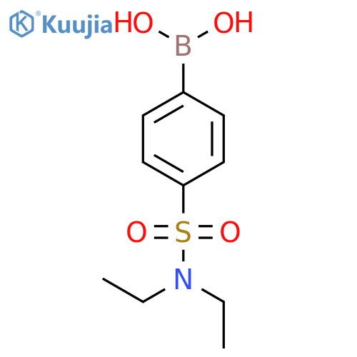 N,N-Diethyl 4-boronobenzenesulfonamide structure