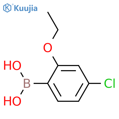 4-Chloro-2-ethoxyphenylboronic acid structure