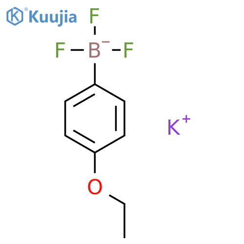 Potassium (4-ethoxyphenyl)trifluoroborate structure