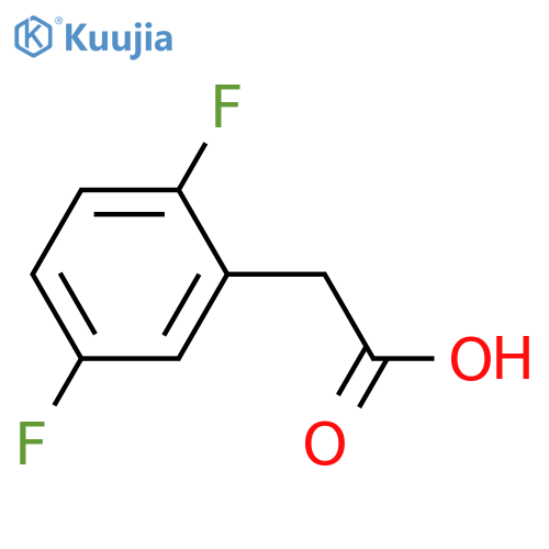 (2,5-Difluorophenyl)acetic Acid structure