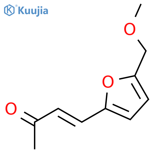 4-5-(methoxymethyl)furan-2-ylbut-3-en-2-one structure