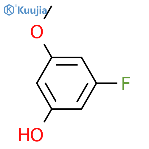 3-fluoro-5-methoxy-phenol structure