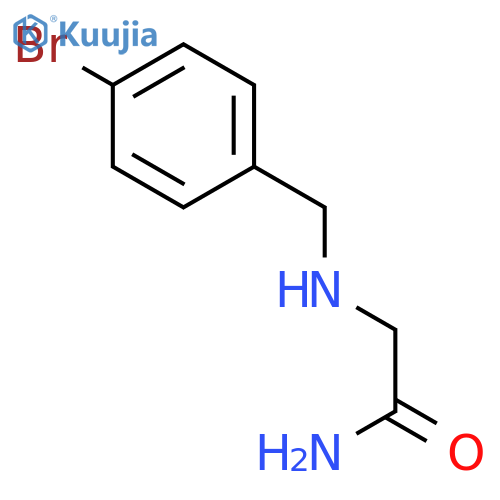 2-((4-Bromobenzyl)amino)acetamide structure