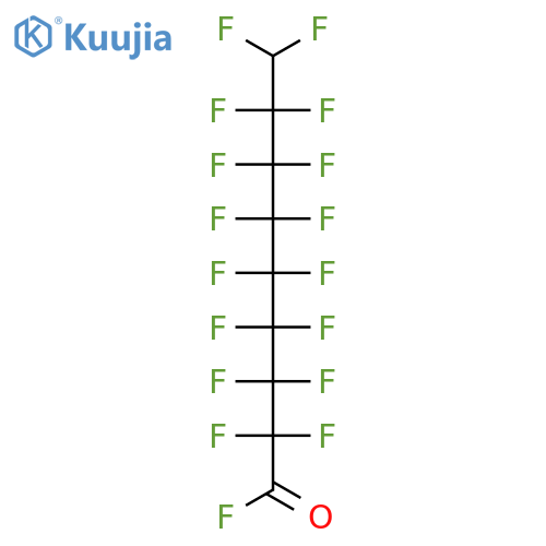 NONANOYL FLUORIDE, 2,2,3,3,4,4,5,5,6,6,7,7,8,8,9,9-HEXADECAFLUORO- structure
