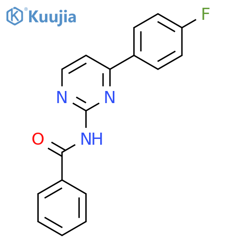 BENZAMIDE, N-[4-(4-FLUOROPHENYL)-2-PYRIMIDINYL]- structure