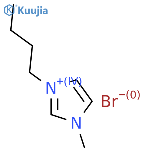1-Butyl-3-methylimidazolium Bromide structure