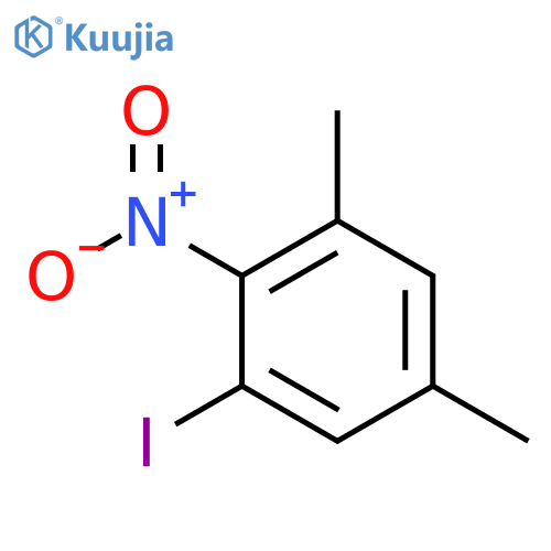 Benzene, 1-iodo-3,5-dimethyl-2-nitro- structure