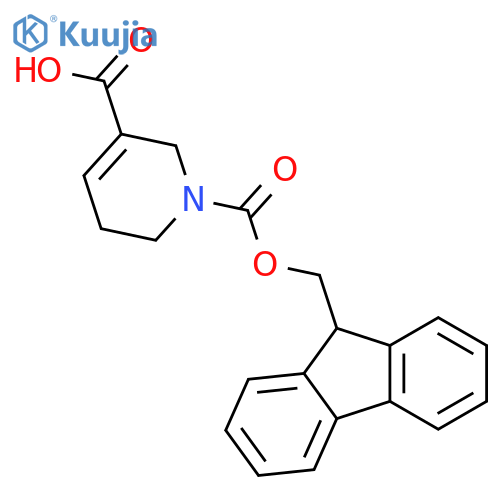 Fmoc-1,2,5,6-tetrahydropyridine-3-carboxylic Acid structure