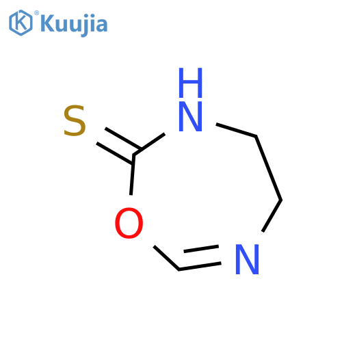 4,5-dihydro-1,3,6-oxadiazepine-2(3H)-thione structure