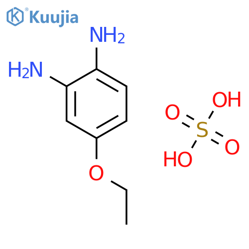 4-Ethoxybenzene-1,2-diamine sulfate structure