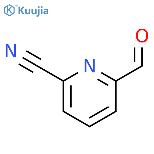 6-formylpyridine-2-carbonitrile structure