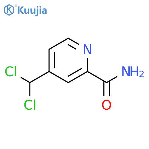 4-(dichloromethyl)pyridine-2-carboxamide structure