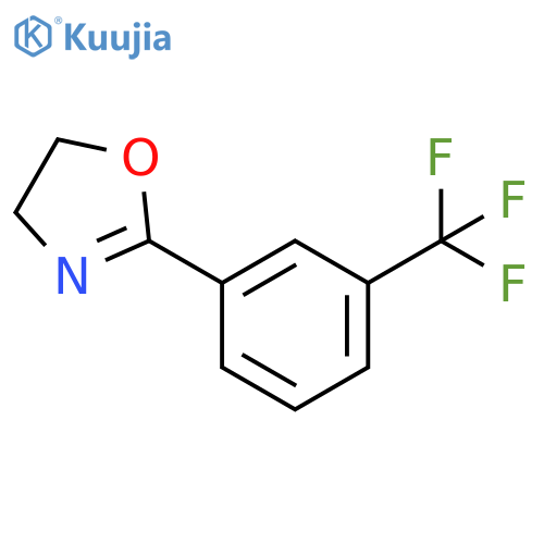 2-(3-(Trifluoromethyl)phenyl)-4,5-dihydrooxazole structure