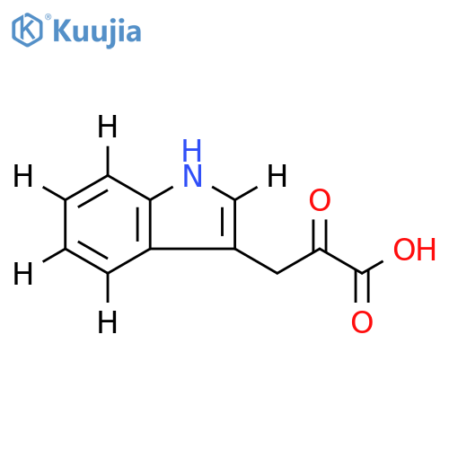 Indole-3-pyruvic Acid-d5 structure