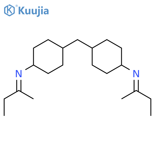 Cyclohexanamine,4,4'-methylenebis[N-(1-methylpropylidene)- structure