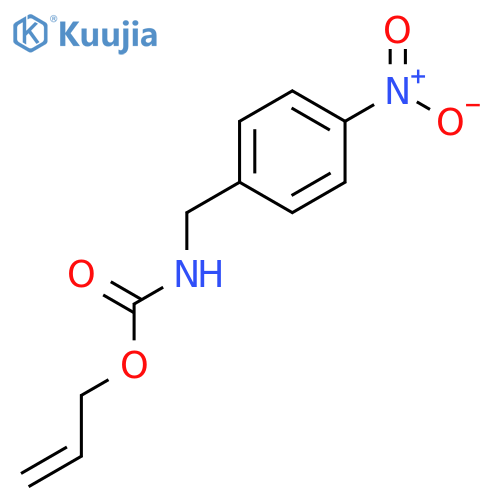 CARBAMIC ACID, [(4-NITROPHENYL)METHYL]-, 2-PROPENYL ESTER structure