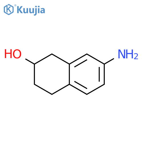 7-amino-1,2,3,4-tetrahydro-2-Naphthalenol structure