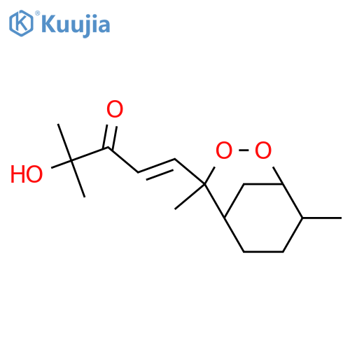 2,7-Epidioxy-8-bisabolene-10,11-diol; (2S,3R,6S,7S,8E,10R)-form, 10-Ketone structure
