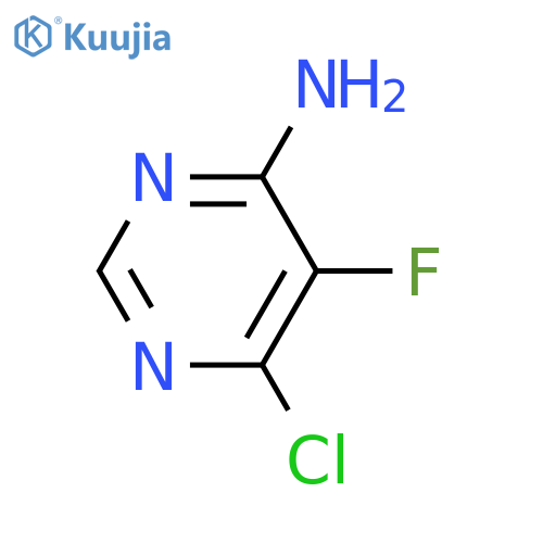 6-Chloro-5-fluoropyrimidin-4-amine structure