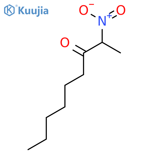 3-Nonanone, 2-nitro- structure