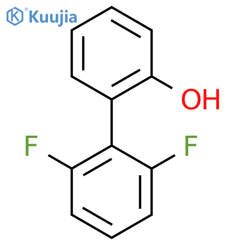 [1,1'-Biphenyl]-2-ol, 2',6'-difluoro- structure
