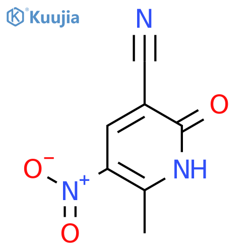 2-Hydroxy-6-methyl-5-nitronicotinonitrile structure