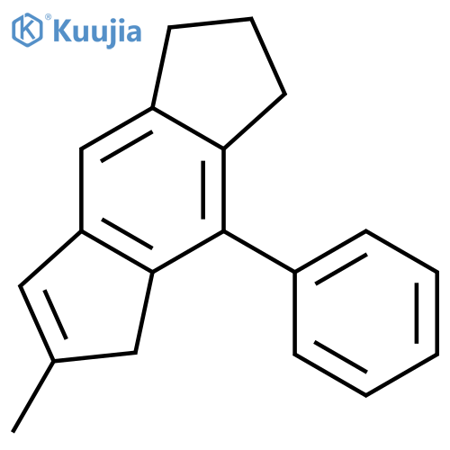6-Methyl-4-phenyl-1,2,3,5-tetrahydro-s-indacene structure