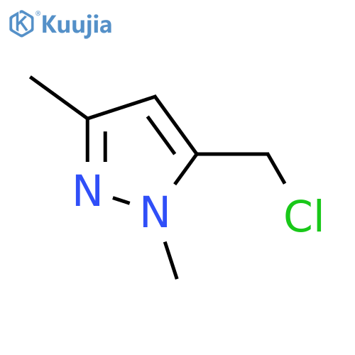 5-(Chloromethyl)-1,3-dimethyl-1H-pyrazole structure