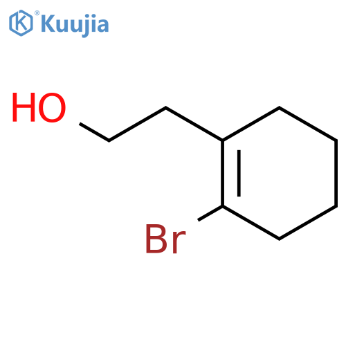 2-(2-Bromocyclohex-1-en-1-yl)ethan-1-ol structure