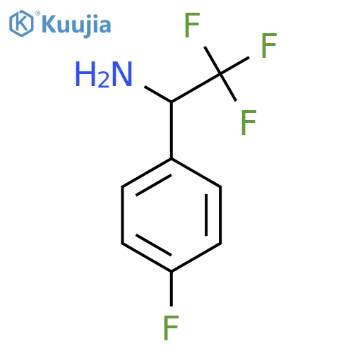 2,2,2-Trifluoro-1-(4-fluorophenyl)ethanamine structure