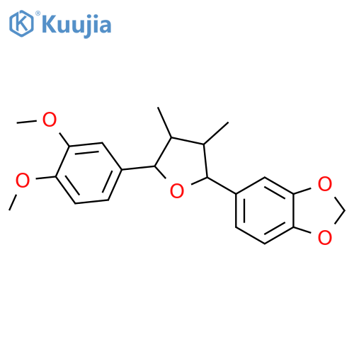 7,7'-Epoxy-3-methoxy-3',4'-methylenedioxy-8,8'-lignan-4-ol; (7R,7'S,8R,8'R)-form, Me ether structure