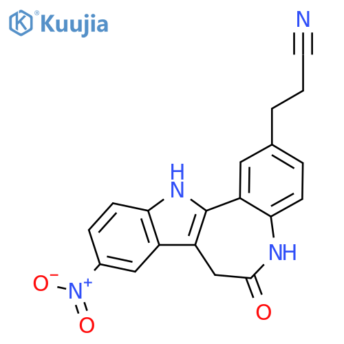 2-Cyanoethylalsterpaullone structure