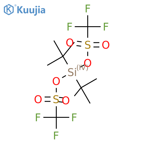 Di-tert-butylsilyl Bis(trifluoromethanesulfonate) structure