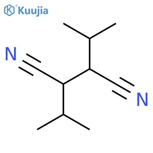Butanedinitrile,2,3-bis(1-methylethyl)- structure