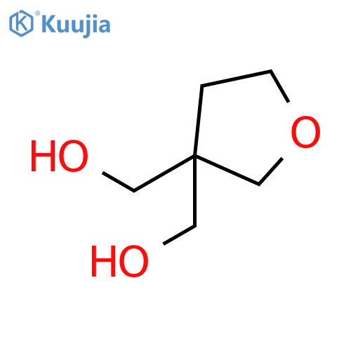 3-(hydroxymethyl)oxolan-3-ylmethanol structure
