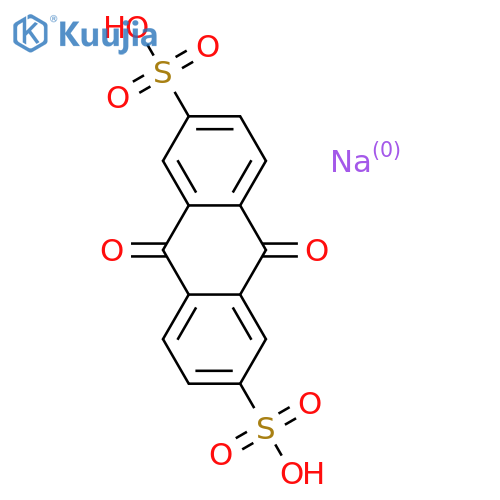 Disodium Anthraquinone-2,6-disulfonate structure