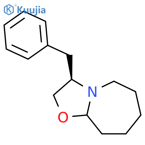 OXAZOLO[3,2-A]AZEPINE, OCTAHYDRO-3-(PHENYLMETHYL)-, (3R)- structure