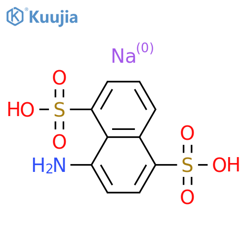 Sodium 4-Amino-1,5-naphthalenedisulfonate structure