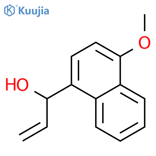 1-(4-methoxynaphthalen-1-yl)prop-2-en-1-ol structure