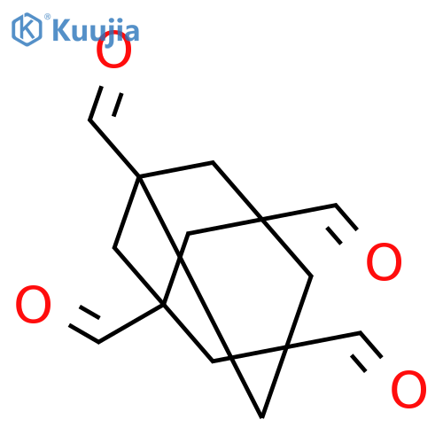 Tricyclo[3.3.1.13,7]decane-1,3,5,7-tetracarboxaldehyde structure