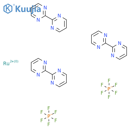 Ru(bpm)3(PF6)2 structure