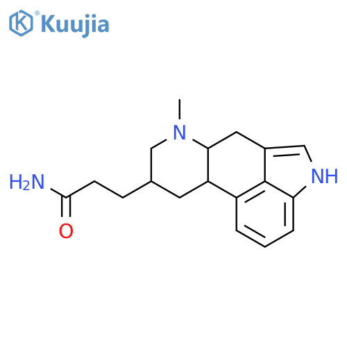 3-[(8beta,10xi)-6-methylergolin-8-yl]propanamide structure