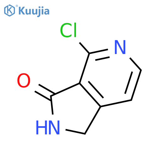 4-Chloro-1h-pyrrolo3,4-cpyridin-3(2H)-one structure