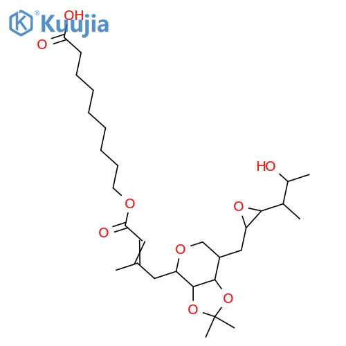 6,7-O-Isopropylidenepseudomonic Acid A structure