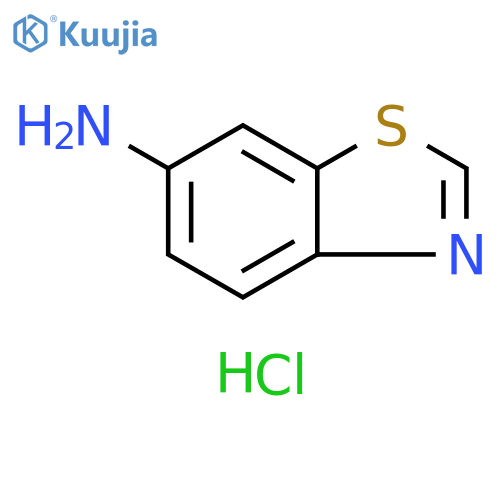 1,3-benzothiazol-6-amine hydrochloride structure