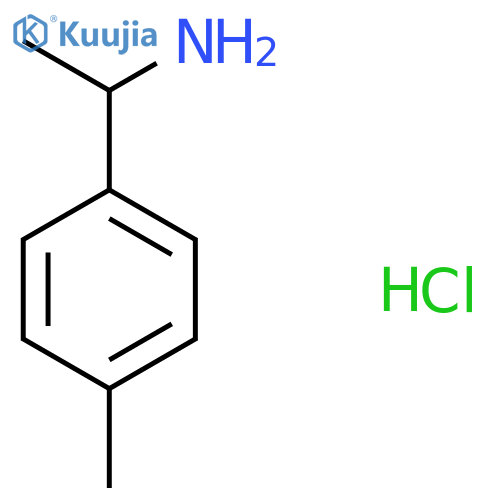 1-(4-Methylphenyl)ethanamine Hydrochloride structure