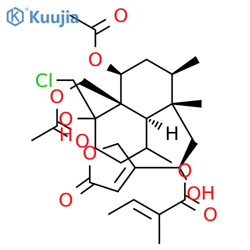 Ajugamarin chlorohydrin structure