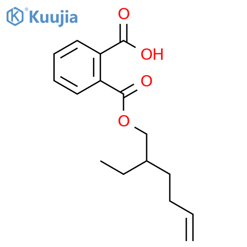 Mono(2-ethyl-5-hexenyl) Phthalate structure