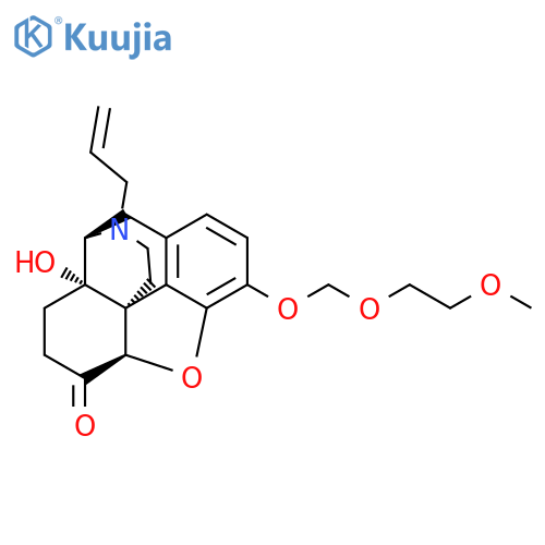 (5alpha)-4,5-Epoxy-14-hydroxy-3-[(2-methoxyethoxy)methoxy]-17-(2-propen-1-yl)morphinan-6-one structure
